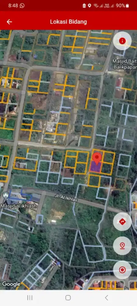 Tanah dijual cepat