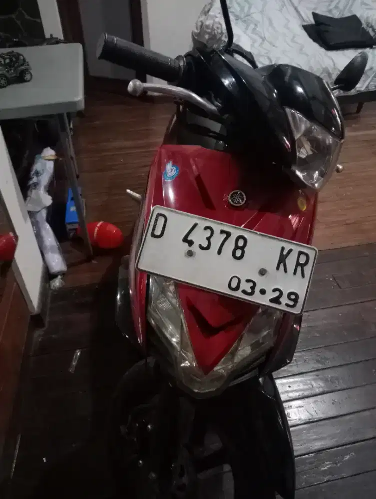 Jual Mio GT warna merah kondisi mulus orisinil 2014