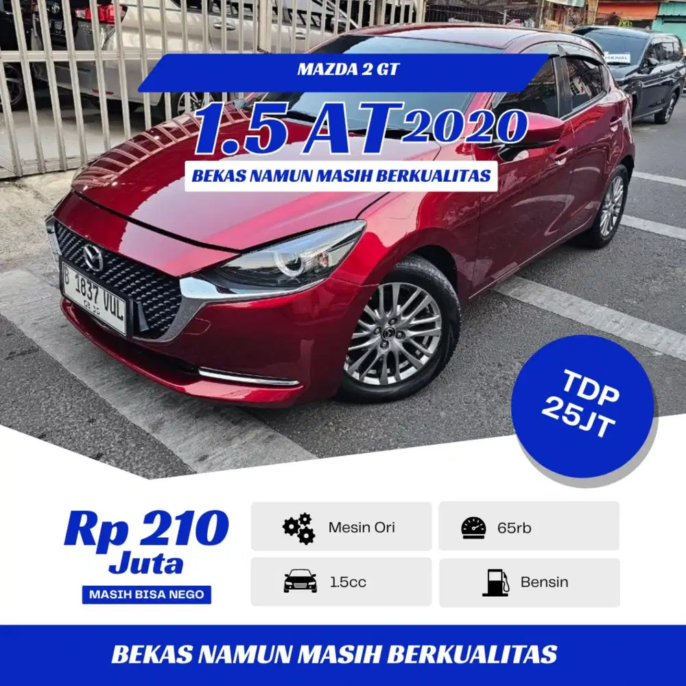 TDP 25 JUTA * MAZDA 2 GT 2020 *