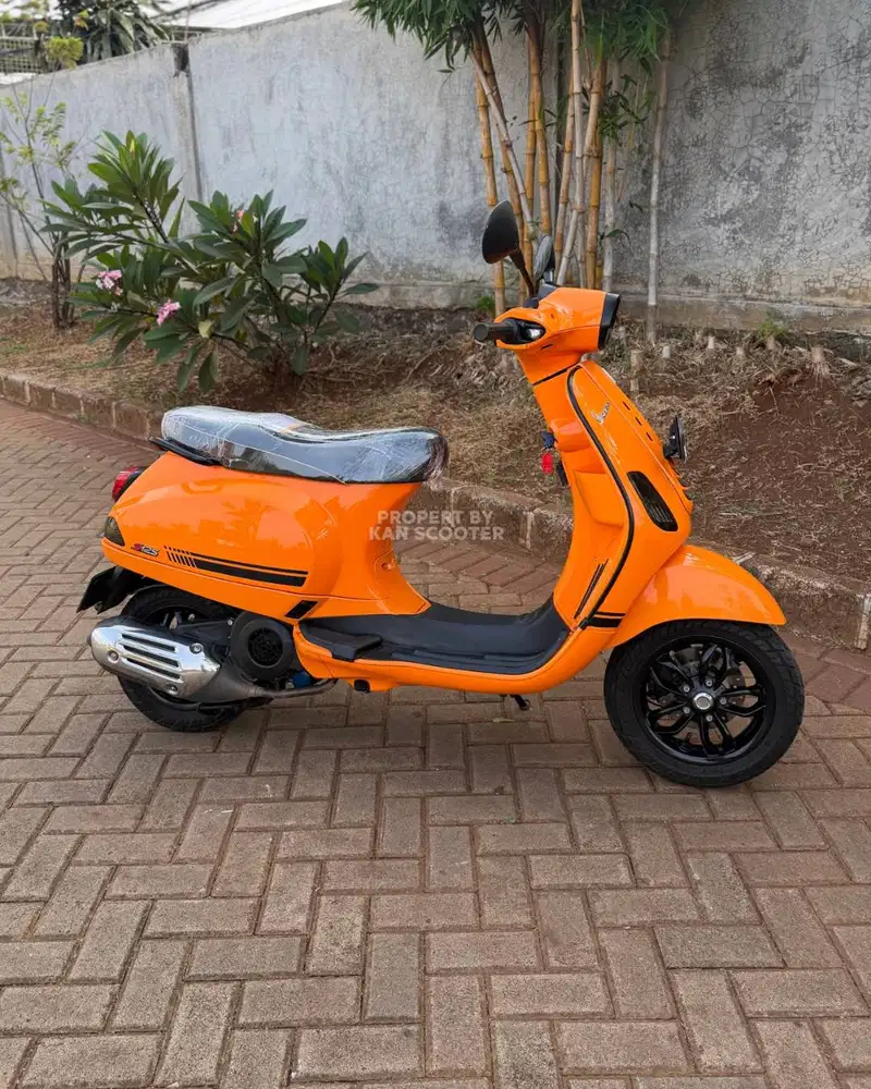 JUAL MURAH VESPA S 125 iGET FACELIFT 2021 MULUS