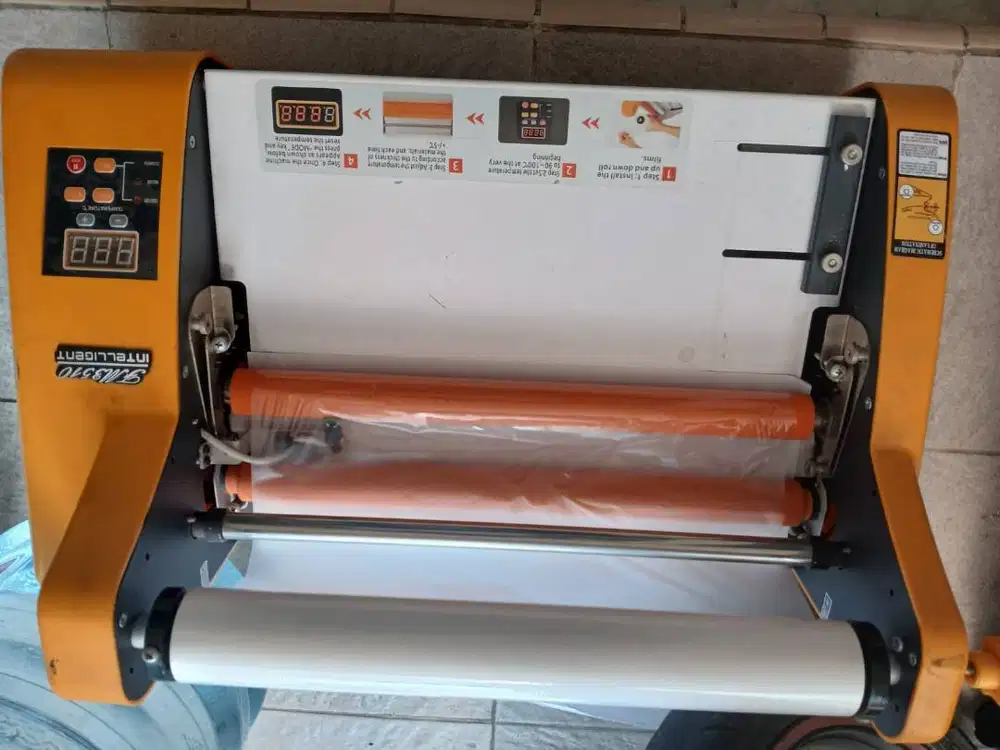 Dijual PaketPercetakan: Laminating FM351 + Potong Kertas+Corner Cutte