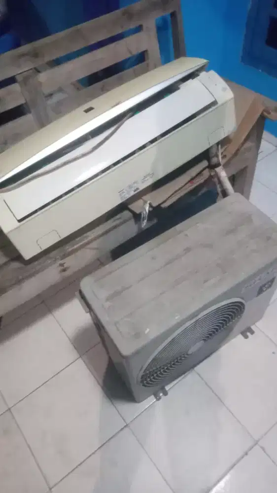 tampung ac rusak atau mati