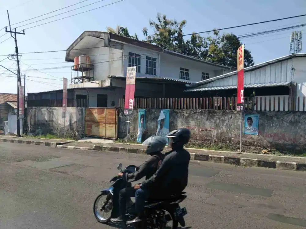 Jual Tanah berikut bangunan rumah, kantor dan gudang di Awilarangan Kuningan