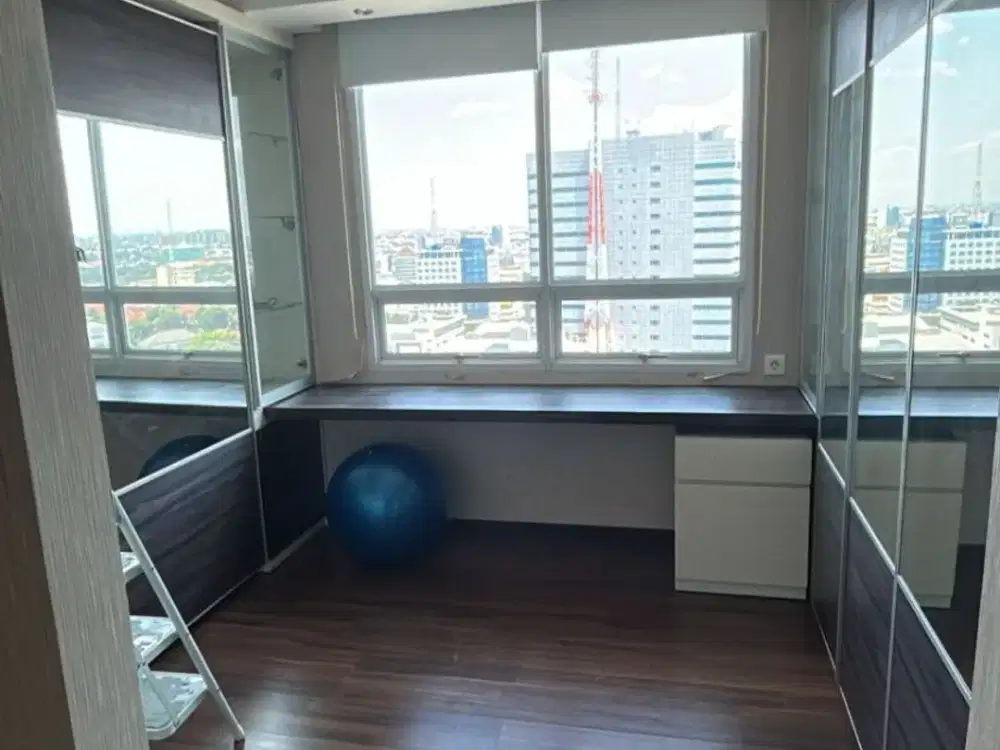 Apartmen Trillium Tower B lt.19 Full Furnish. Tipe 3KT dijadikan 2KT