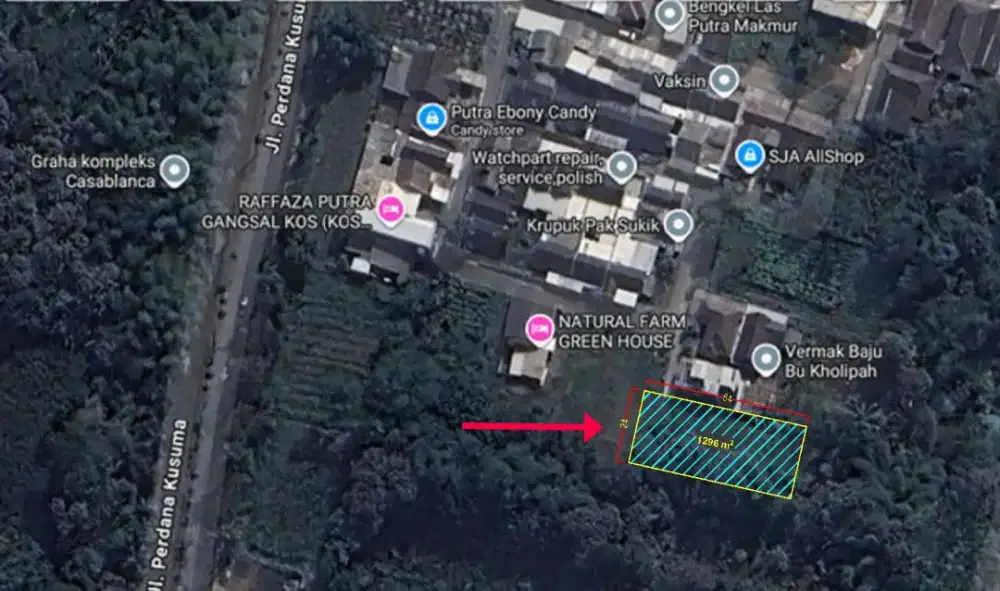 Tanah dijual (Milik Pribadi)