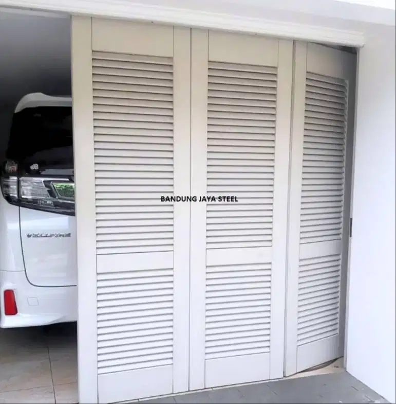 Pintu Henderson / Garasi Rumah Minimalis Sliding Lipat Berkualitas
