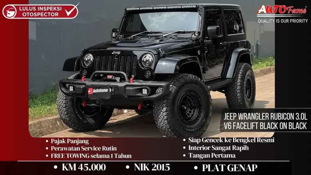 Jeep Wrangler Rubicon 3.0L V6 NIK 2015