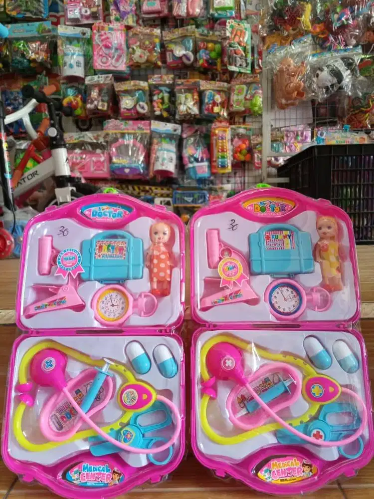 mainan anak dokter koper set
