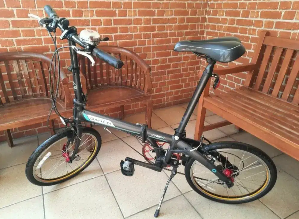 Sepeda Lipat DAHON D7 Vibe 20' - Hitam - JUAL CEPAT BU