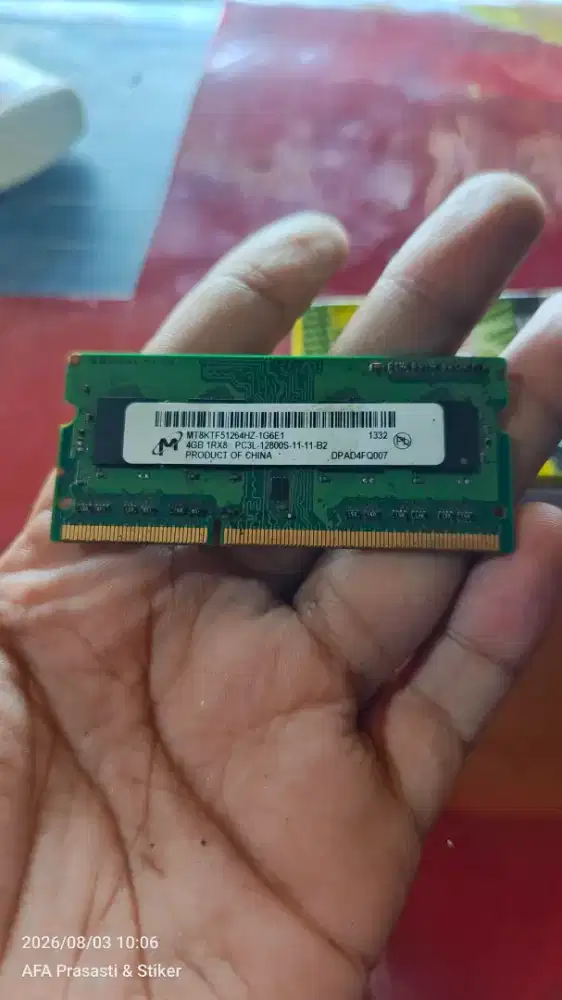 Sodimm DDR3 4 GB