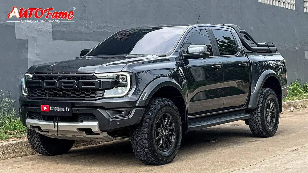 Ford Ranger Raptor 2.0L Turbo Diesel Gray On Black Double Cabin 2024