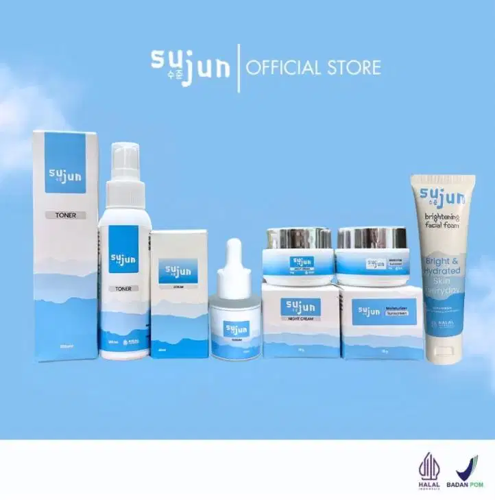 Sujun Skincare All Product Brightening Series - Satu Paket
