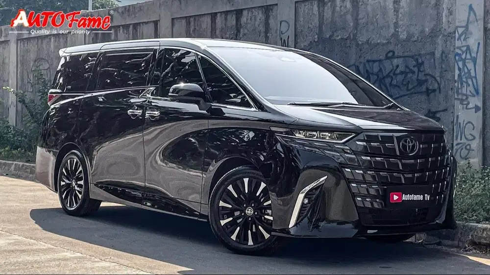 Toyota All New Alphard 2.5 G CVT CKD NIK 2024 Tgn 1 Dr Br Black On Bla