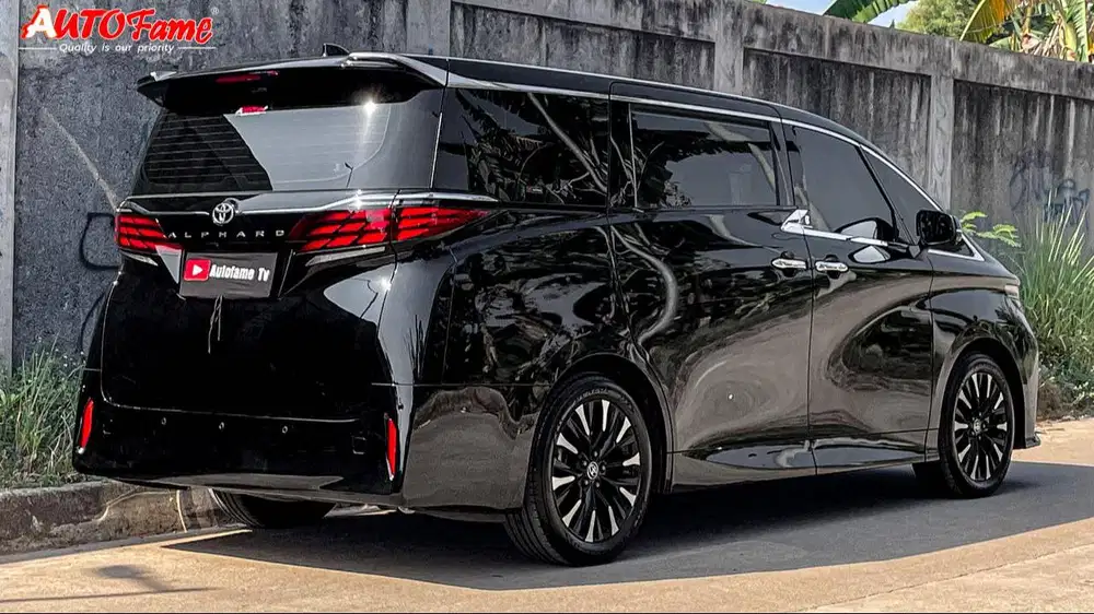 Toyota All New Alphard 2.5 G CVT CKD NIK 2024 Tgn 1 Dr Br Black On Bla