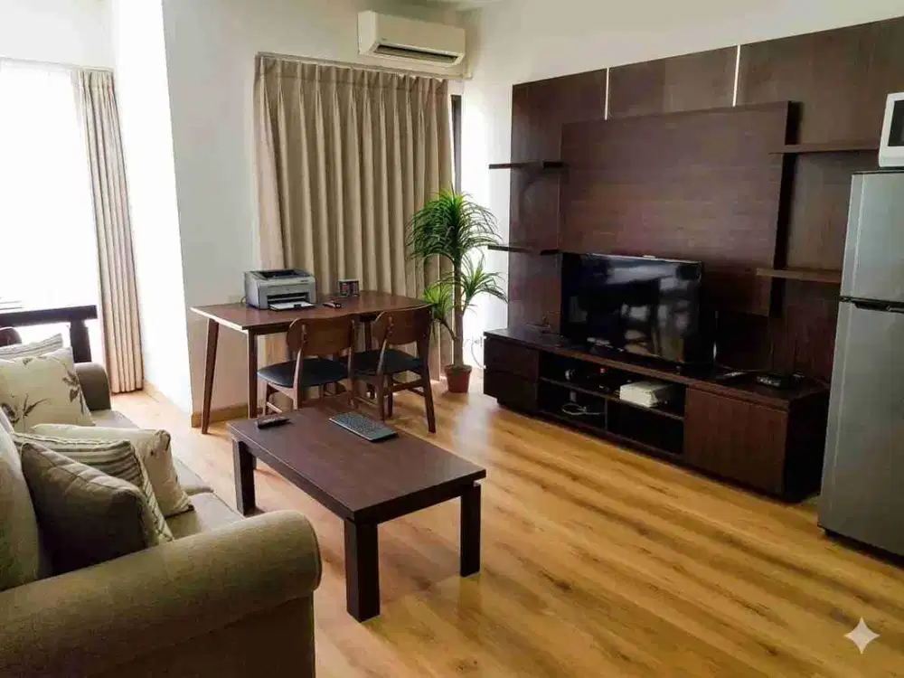 JUAL CEPAT APT TAMANSARI
SEMANGGI FULL FURNISHED
TYPE CORNER