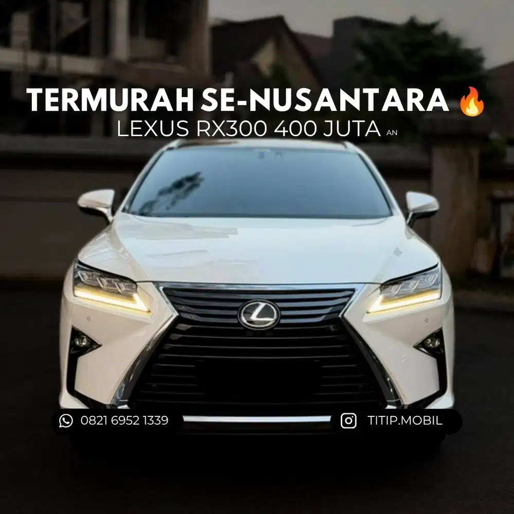 [CASH] Lexus RX300 Facelift 2019