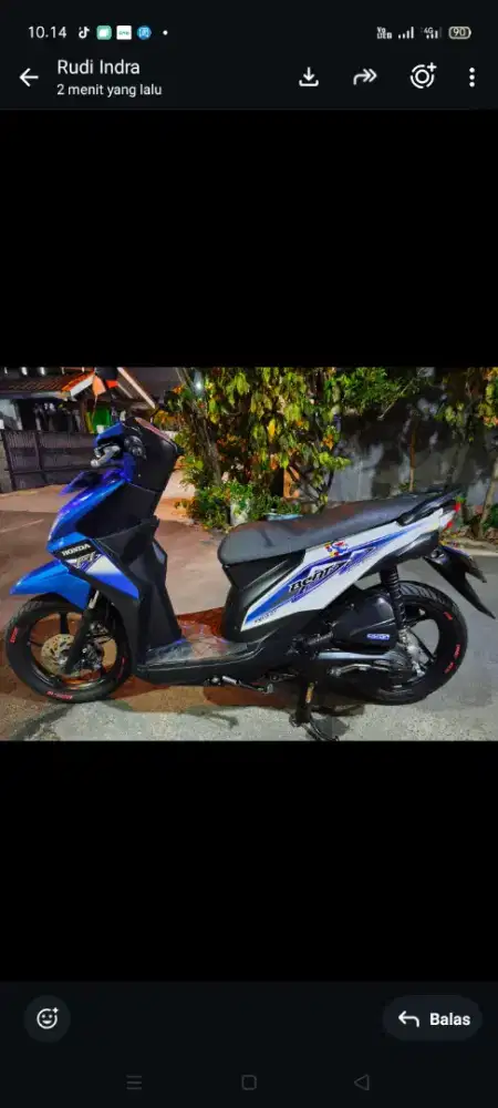 Bismillahirahmannirahim Forsale honda beat 2013