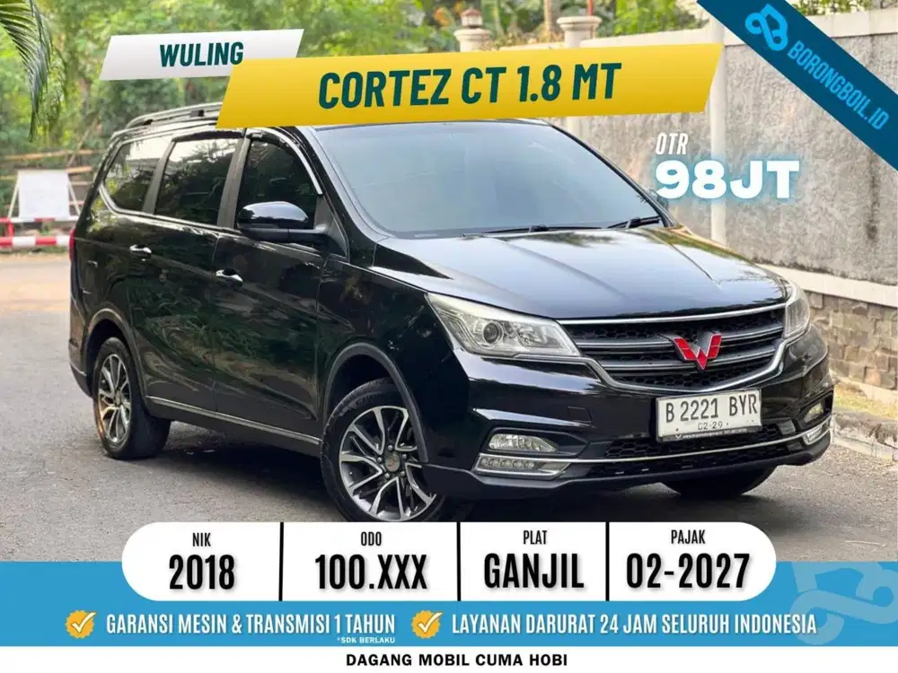 Wuling Cortez CT 1.8 MT 2018 Hitam