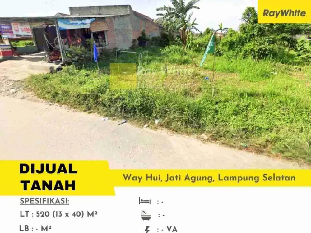 tanah deket itera 520m