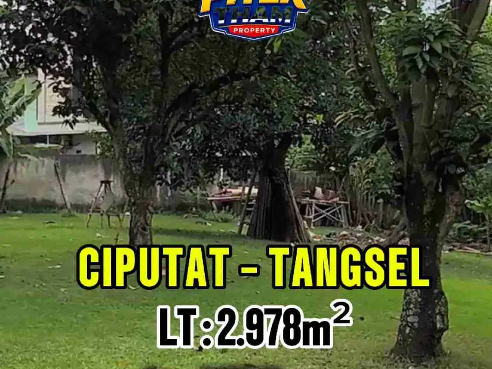 Dijual Kavling murah cocok untuk investasi di ciputat tangsel