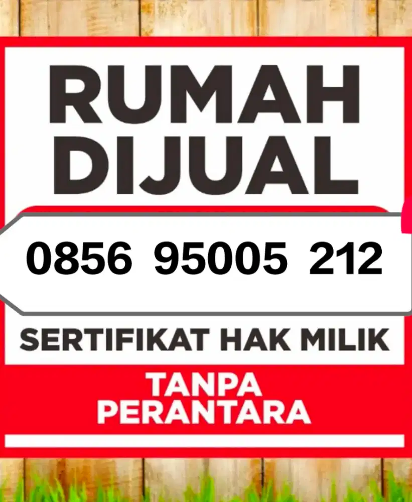 Jual Rumah BerTingkat satu
