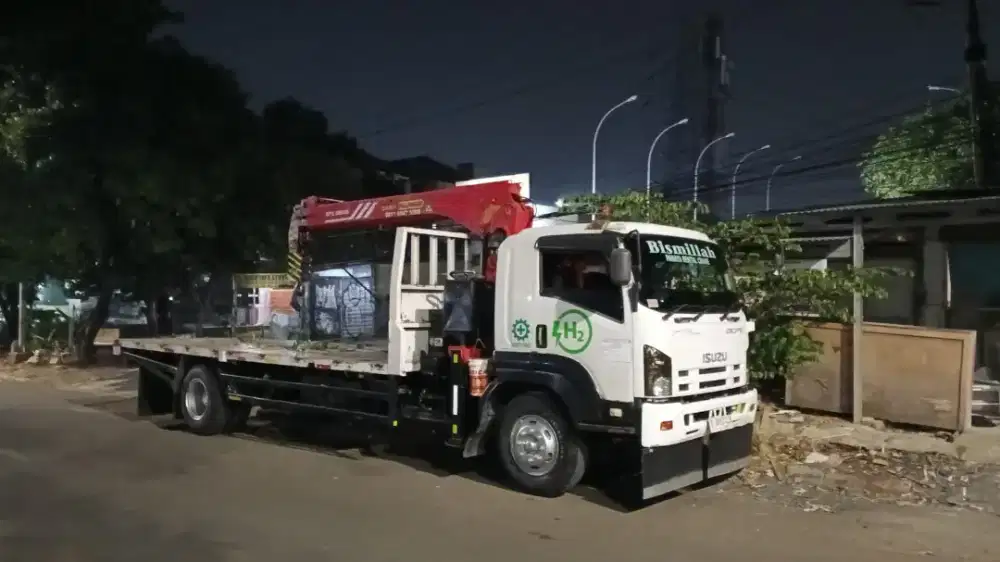Sewa Truk Crane 5ton