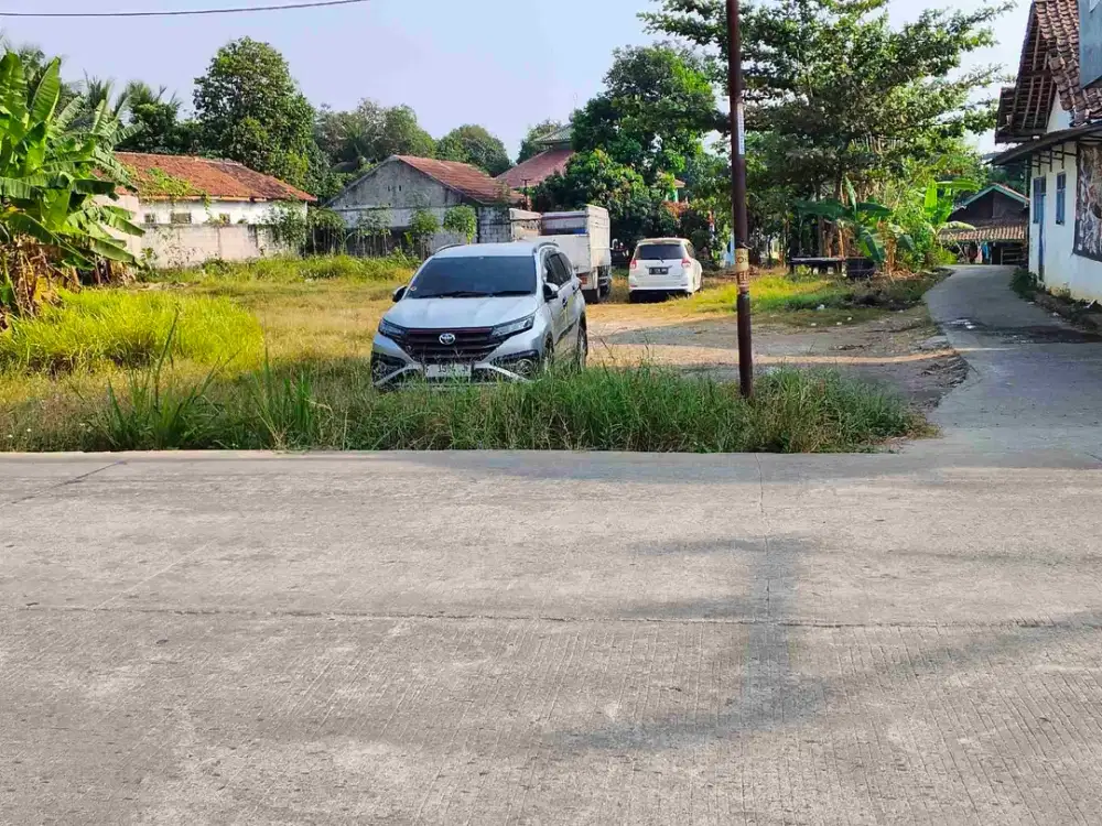 tanah di jl raya jonggol bisa buat gudang, bengkel, toko, dll.