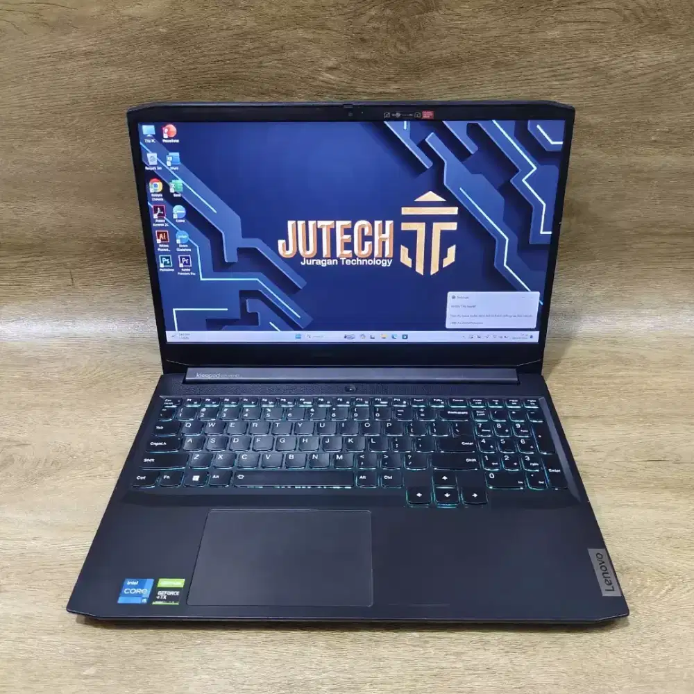 LAPTOP LENOVO IDEAPAD GAMING 3 15IHU6 SLIM CORE i5 GEN 11 RAM 16GB DUA