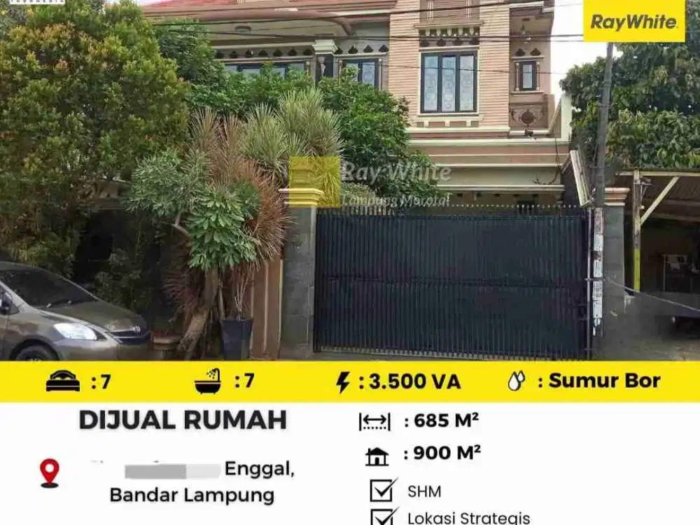 rumah pusat kota stragis