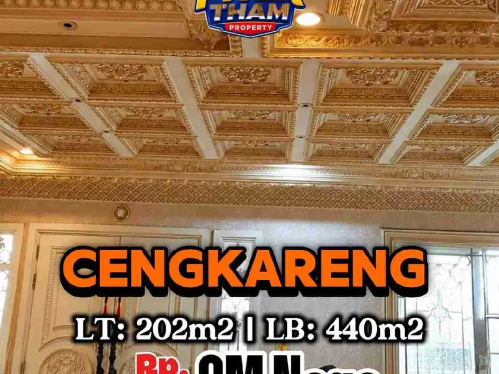Rumah american classic 10x20 rapi di cengkareng
