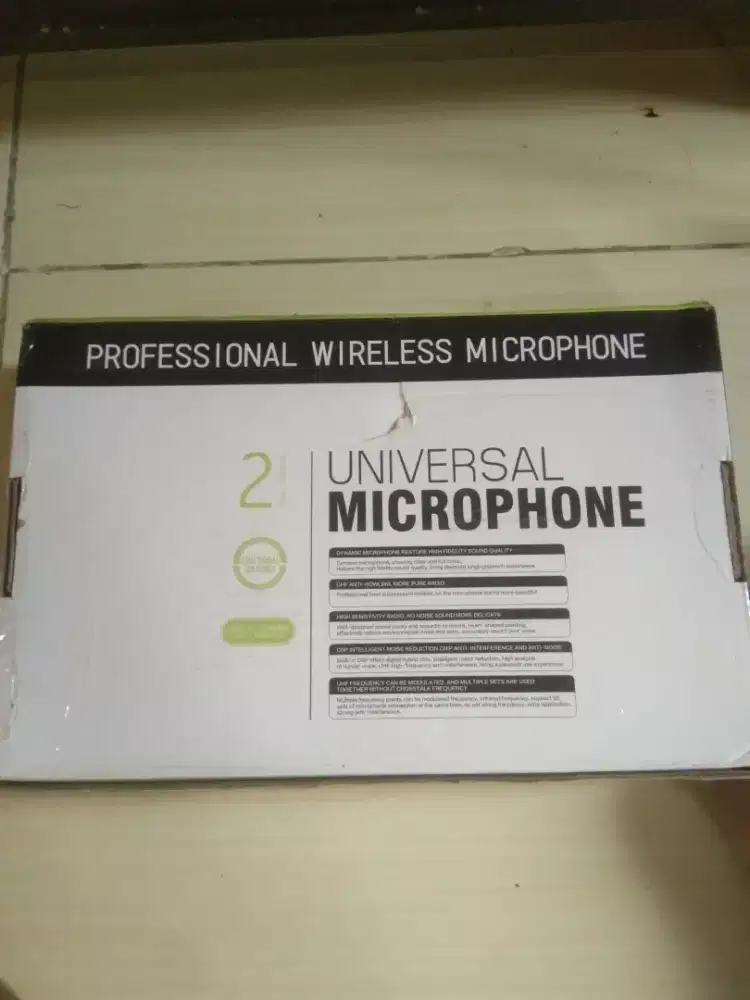 Di Jual Mic sepasang wireless kondisi barang 100% msh bagus dan nyala