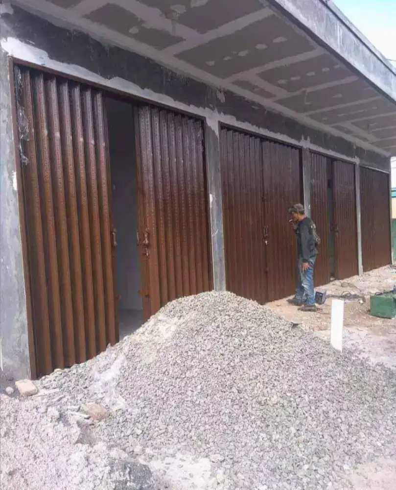 Rolling door folding gate baru