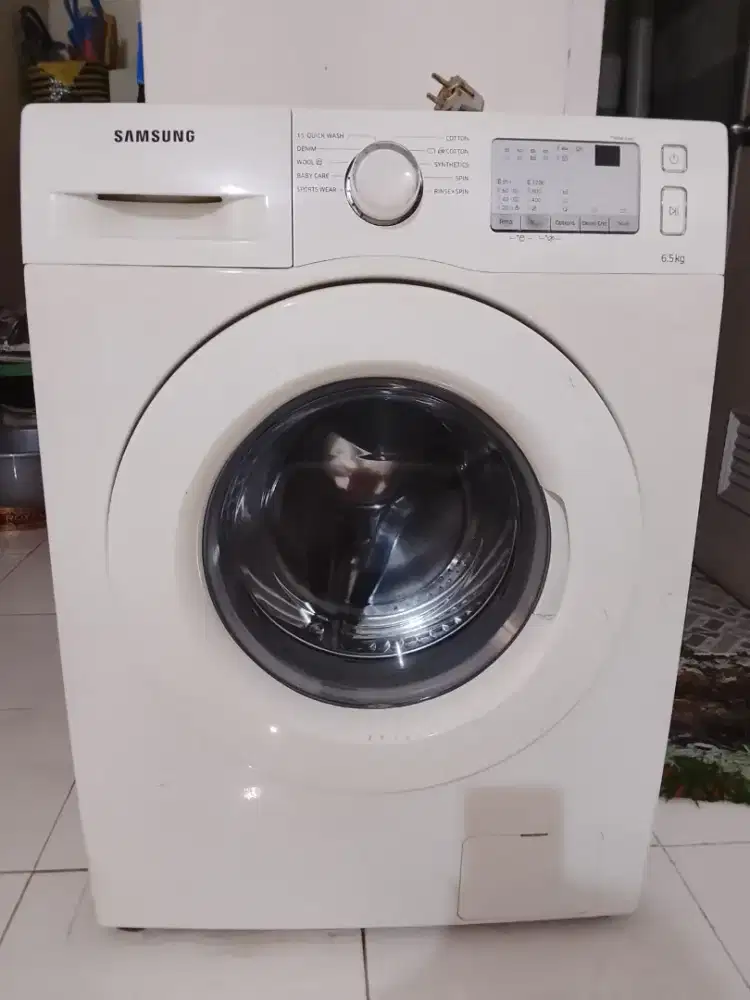 Dijual mesin cuci samsung frontload second 6,5 kg