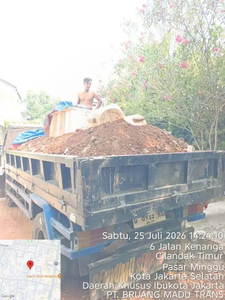 Jasa buang puing sampah
