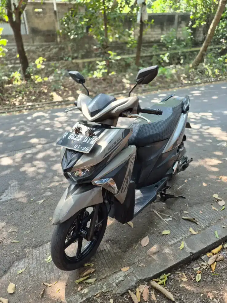 Dijual Yamaha Soul GT 125 tahun 2015 surat lengkap