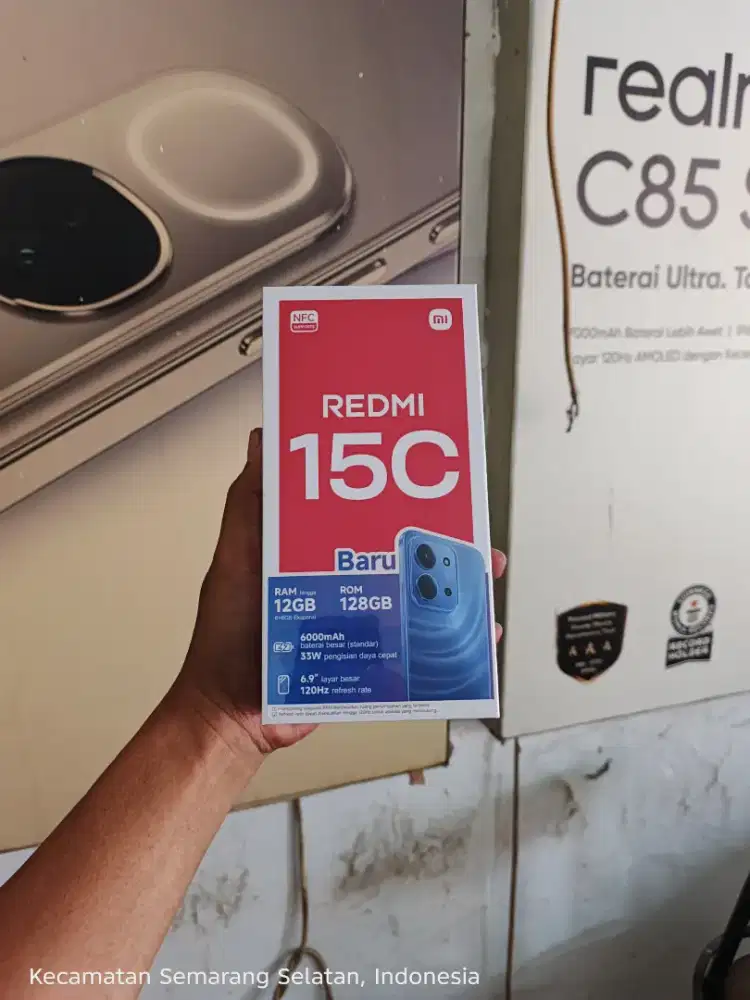 [ Fast respon WA ] Xiaomi Redmi 15C NFC 6+6/128 Garasi resmi 15bln