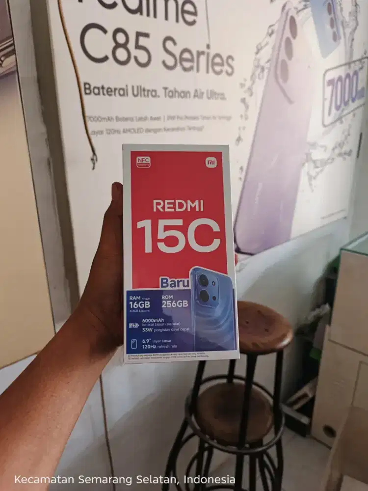 [ Fast respon WA ] Xiaomi Redmi 15C NFC 8+8/256 Garansi resmi 15bln