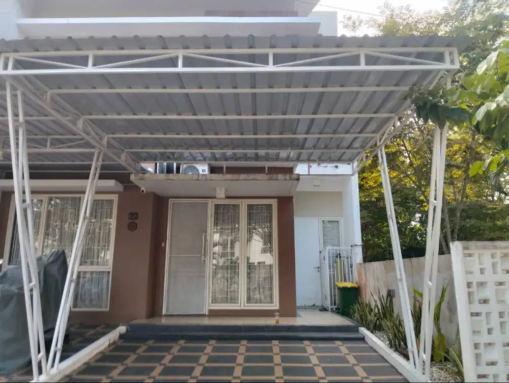 Kanopi besi minimalis