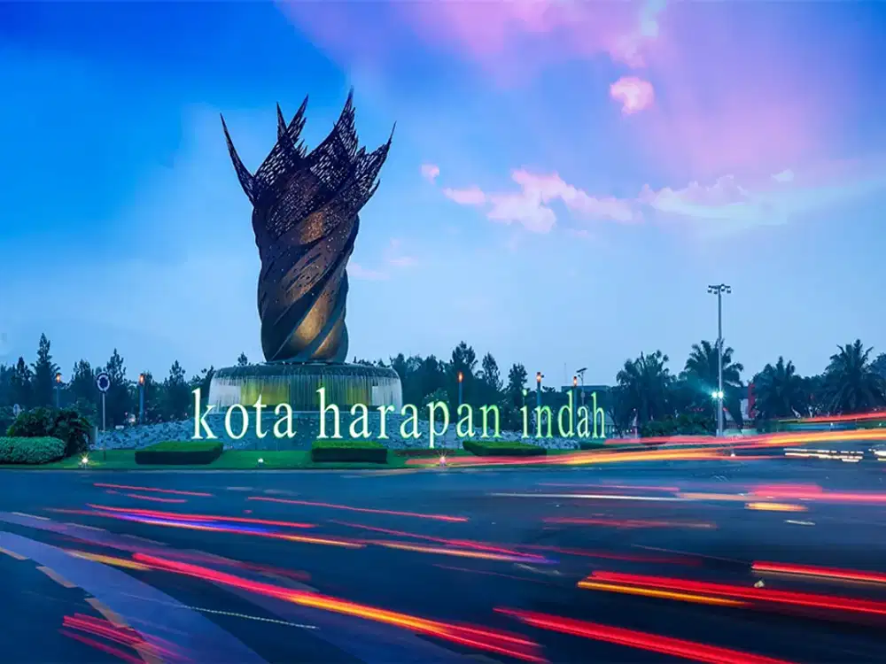 Rumah Tingkat di Kota Harapan Indah Tanah Luas dan Murah