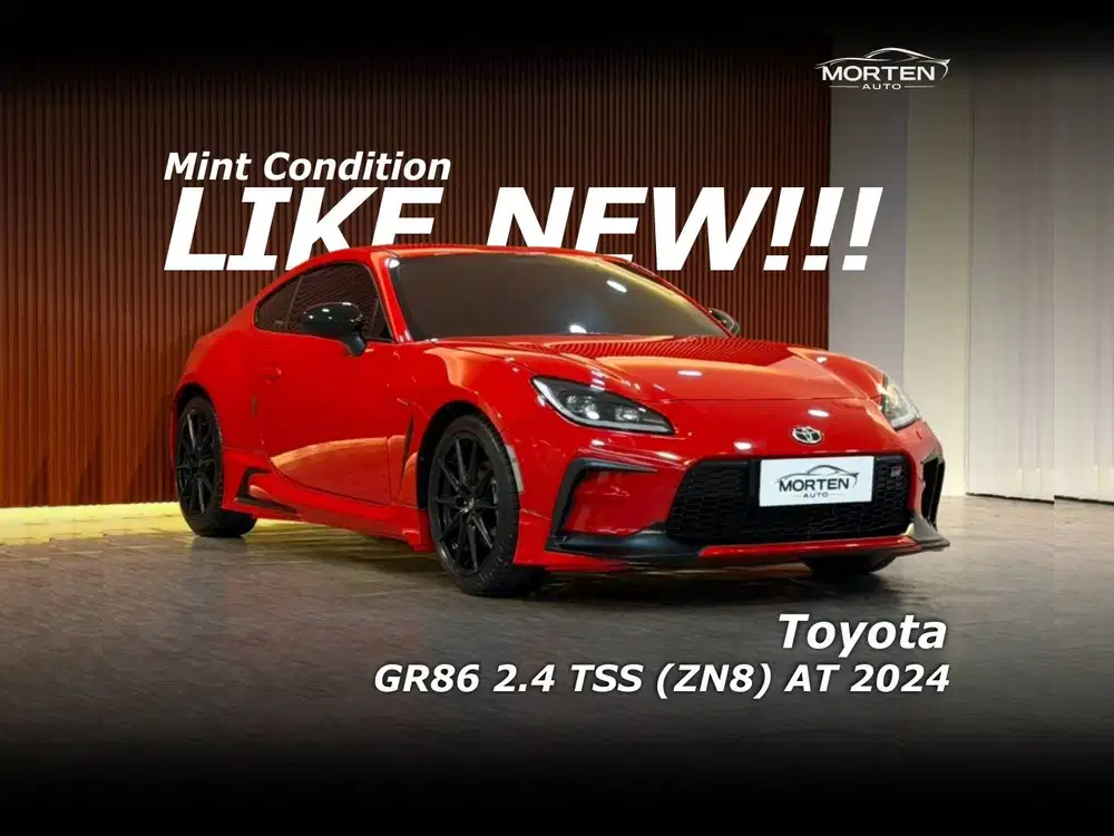 [LIKE NEW!!!] Toyota GR86 2.4 TSS (ZN8) TSS AT 2024