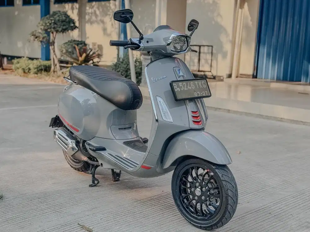 Vespa Sprint S 2022 Grey Avio Upgrade Luigy