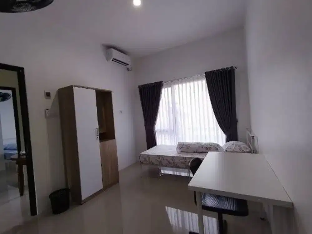 JUAL Kosan UI (6 KAMAR Dekat KAMPUS UI) Kost FULL FURNISHED, Kukusan Beji Depok (SUITES)