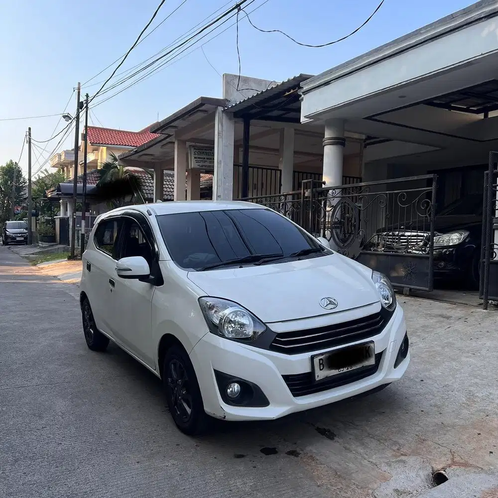 (TDP 11jt) Daihatsu Ayla X 1.0 Putih (2023) AT - Like New