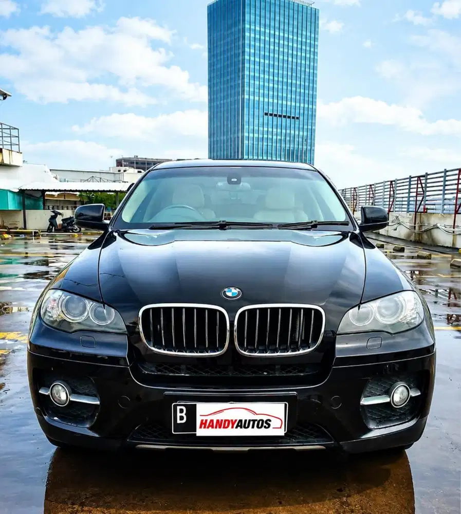 BMW X6 3.0 Tahun 2010 Automatic Hitam Metalik