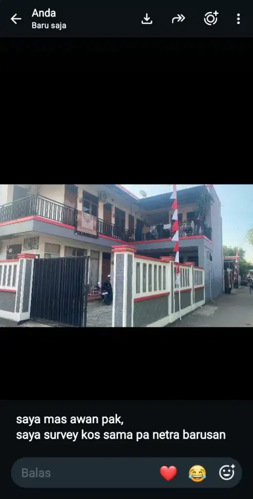 JUAL RUMAH KOST 2 LANRAI 10 KAMAR