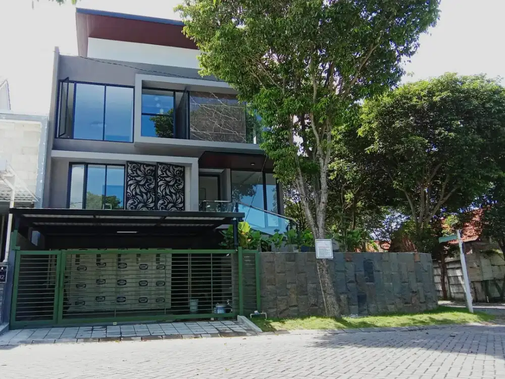 For Sale Rumah Hook Baru Gress Minimalis di Woodland Citraland Surabaya Barat