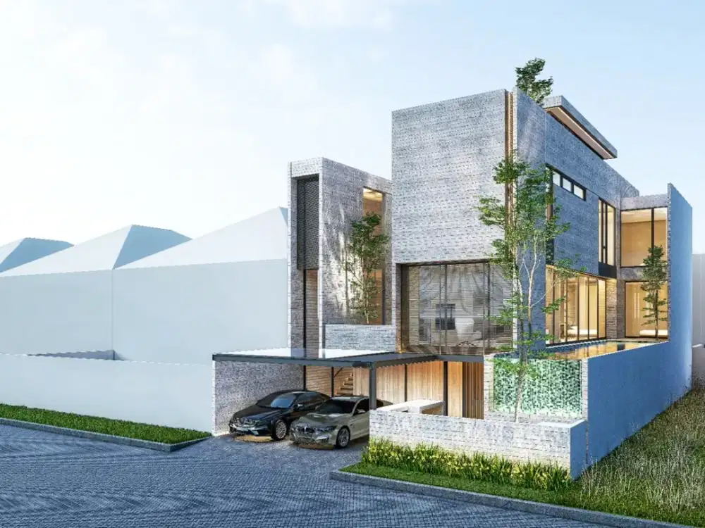 Dijual Rumah Modern Minimalis High Spec di Raffles Garden Citraland Sby Barat