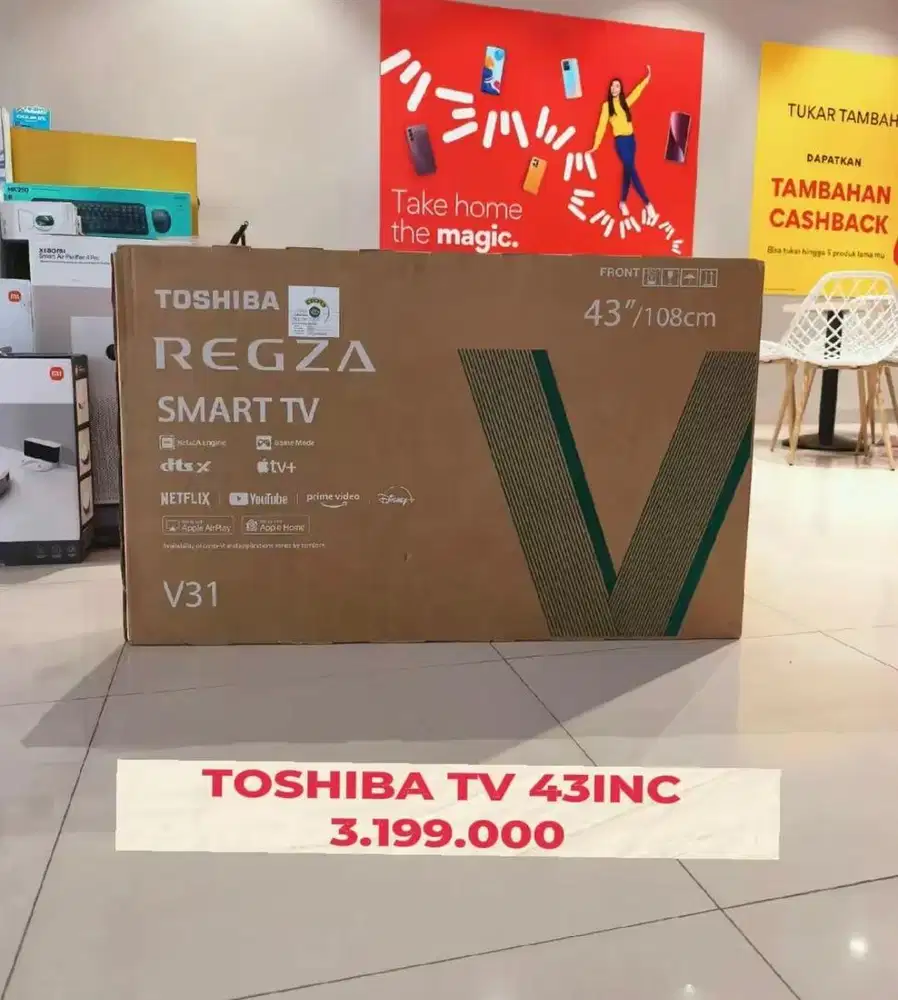 TOSHIBA TV BISA CICILAN!