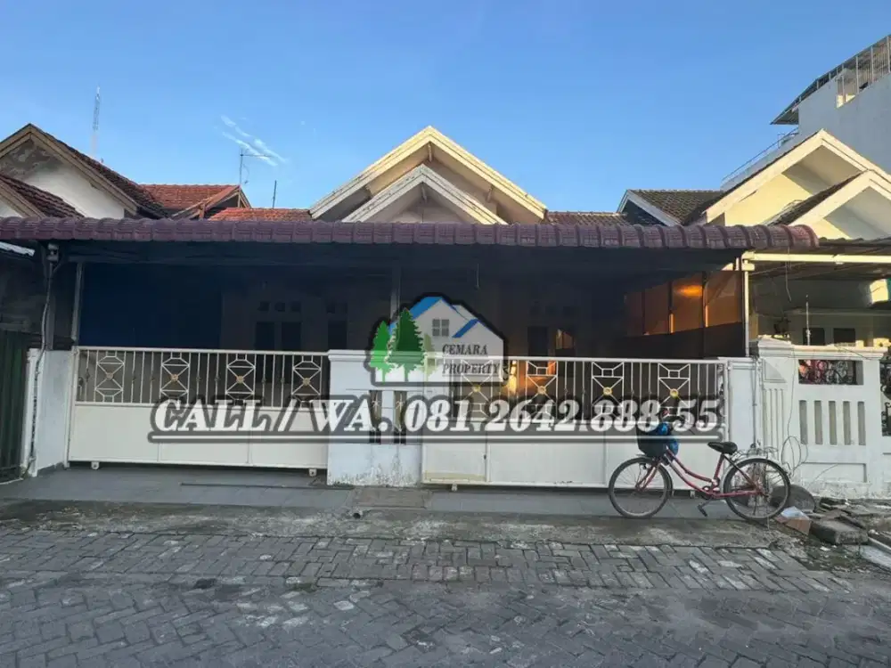 DIJUAL VILLA KOMP CEMARA ASRI JALAN DUKU