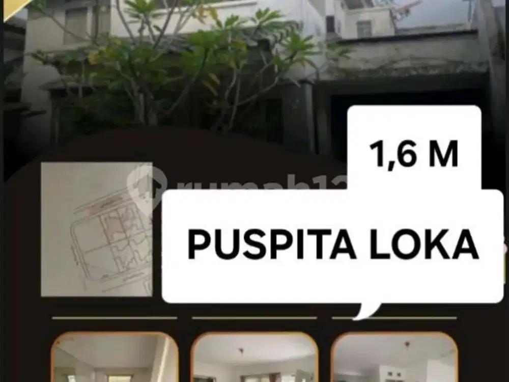 Jual Rumah Lelang Puspita Loka Bsd Harga Investor